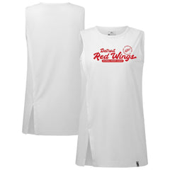 Detroit Red Wings - Levelwear Women's Influx Monument Tank Top White