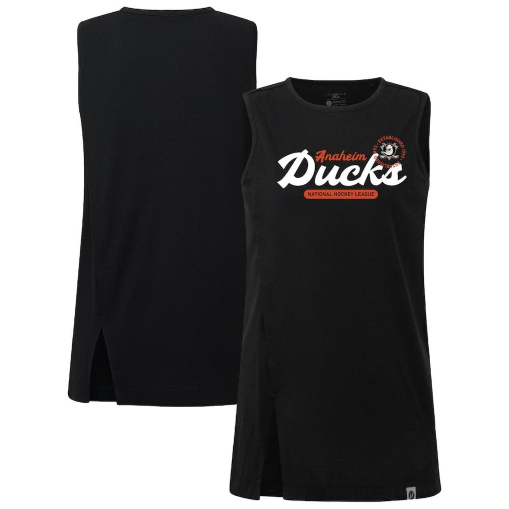 Anaheim Ducks - Levelwear Women's Influx Monument Tank Top Black