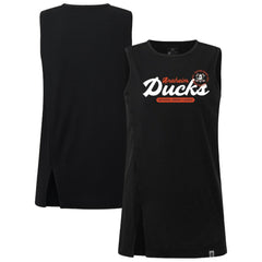 Anaheim Ducks - Levelwear Women's Influx Monument Tank Top Black