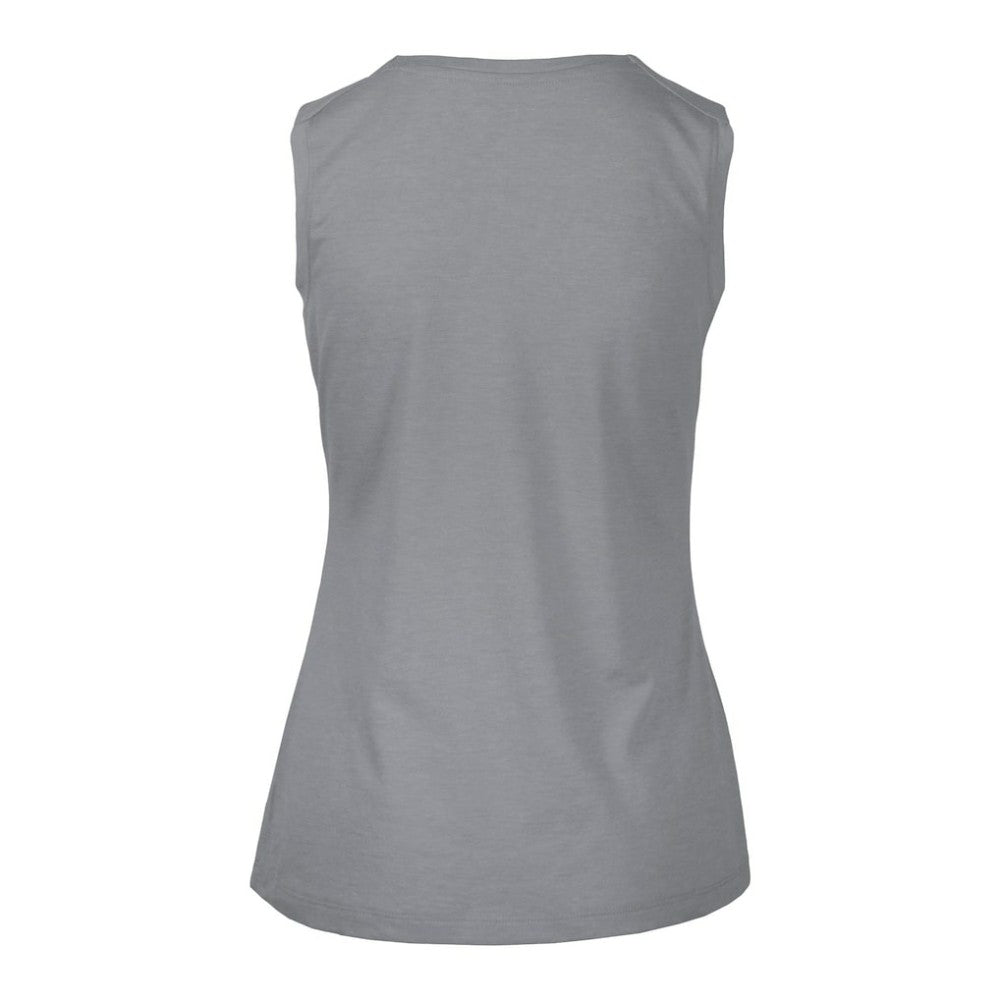 Edmonton Oilers - Levelwear Women's Macy Banner Arch Tank Top Gray