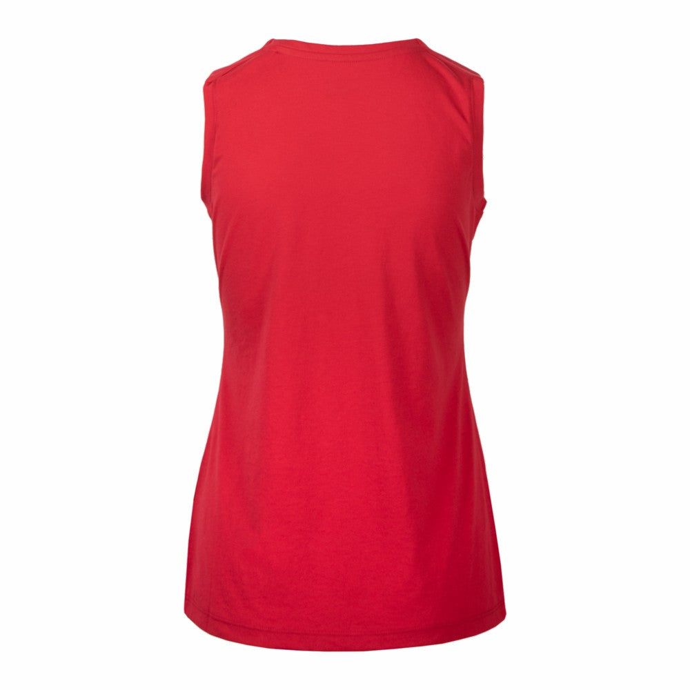 New York Rangers Levelwear Women's Macy Banner Arch Tank Top Red