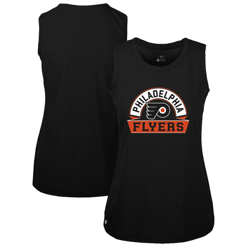 Philadelphia Flyers - Levelwear Women's Macy Banner Arch Tank Top Black