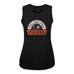 Philadelphia Flyers - Levelwear Women's Macy Banner Arch Tank Top Black