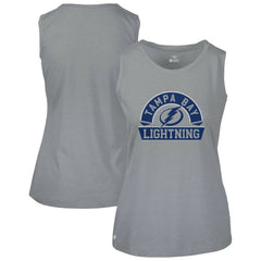 Tampa Bay Lightning - Levelwear Women's Macy Banner Arch Tank Top Gray