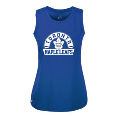 Toronto Maple Leafs - Levelwear Women's Macy Banner Arch Tank Top Royal