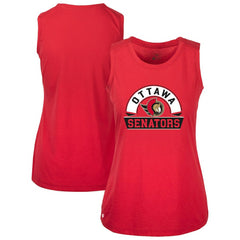 Ottawa Senators - Levelwear Women's Macy Banner Arch Tank Top Red