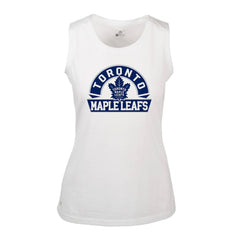 Toronto Maple Leafs - Levelwear Women's Macy Banner Arch Tank Top White