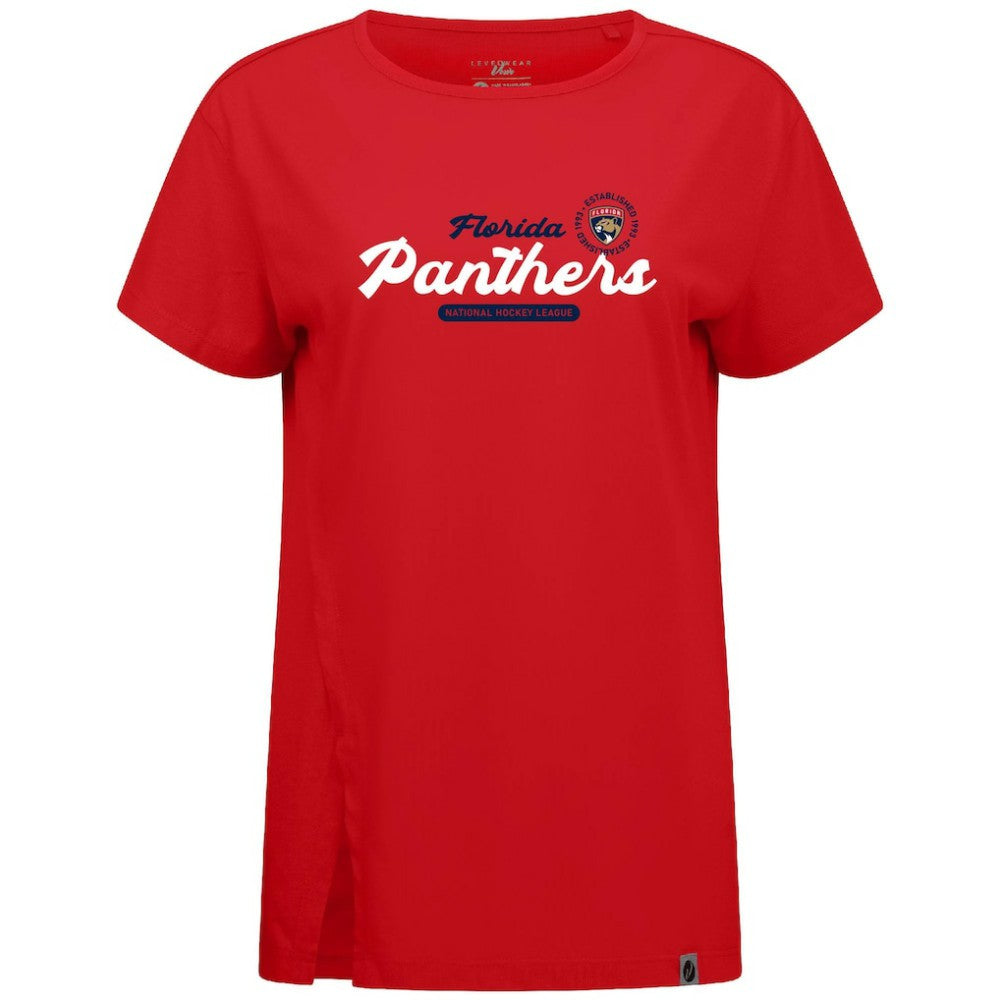 Florida Panthers - Levelwear Women's Influx Monument T-Shirt Red