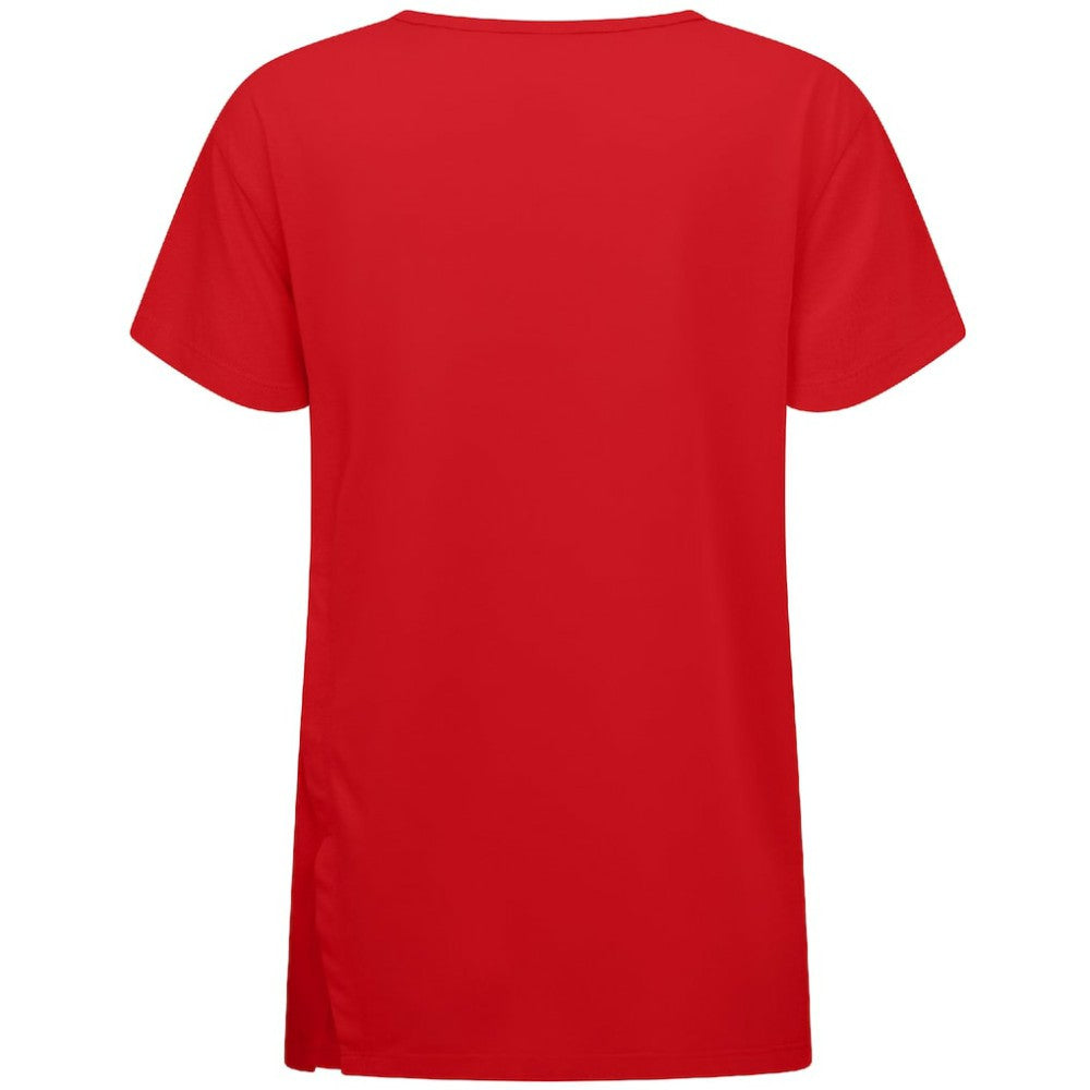 Columbus Blue Jackets - Levelwear Women's Influx Monument T-Shirt Red