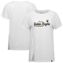 Vegas Golden Knights Levelwear Women's Influx Monument T-Shirt White