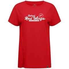 Detroit Red Wings - Levelwear Women's Influx Monument T-Shirt Red