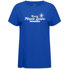 Toronto Maple Leafs - Levelwear Women's Influx Monument T-Shirt Royal