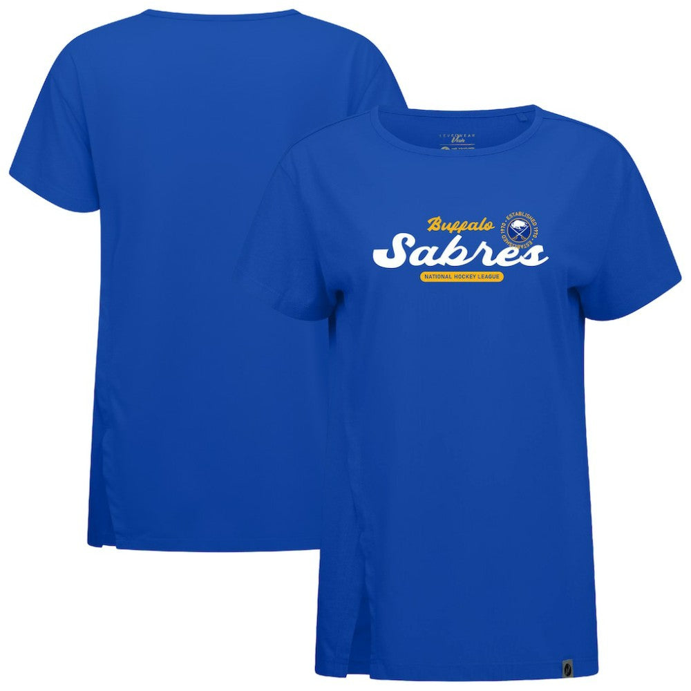 Buffalo Sabres - Levelwear Women's Influx Monument T-Shirt Royal