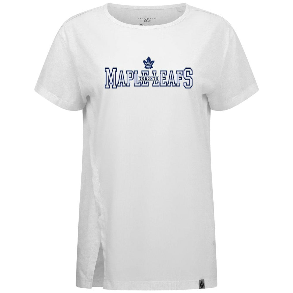 Toronto Maple Leafs - Levelwear Women's Influx Journey T-Shirt White
