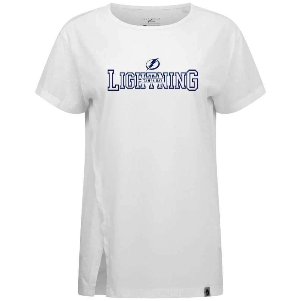 Tampa Bay Lightning - Levelwear Women's Influx Journey T-Shirt White