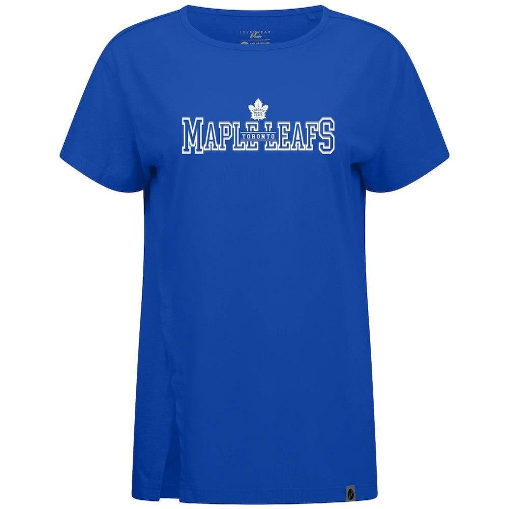Toronto Maple Leafs - Levelwear Women's Influx Journey T-Shirt Royal