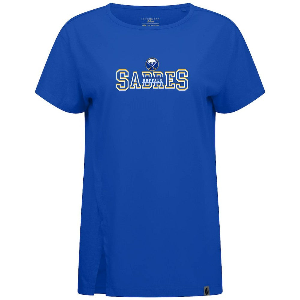 Buffalo Sabres - Levelwear Women's Influx Journey T-Shirt Royal