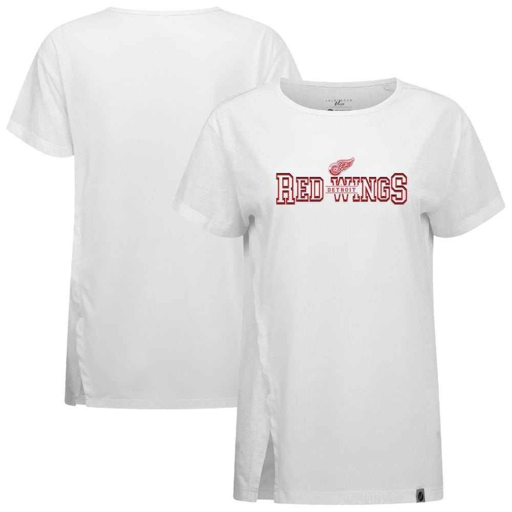 Detroit Red Wings - Levelwear Women's Influx Journey T-Shirt White