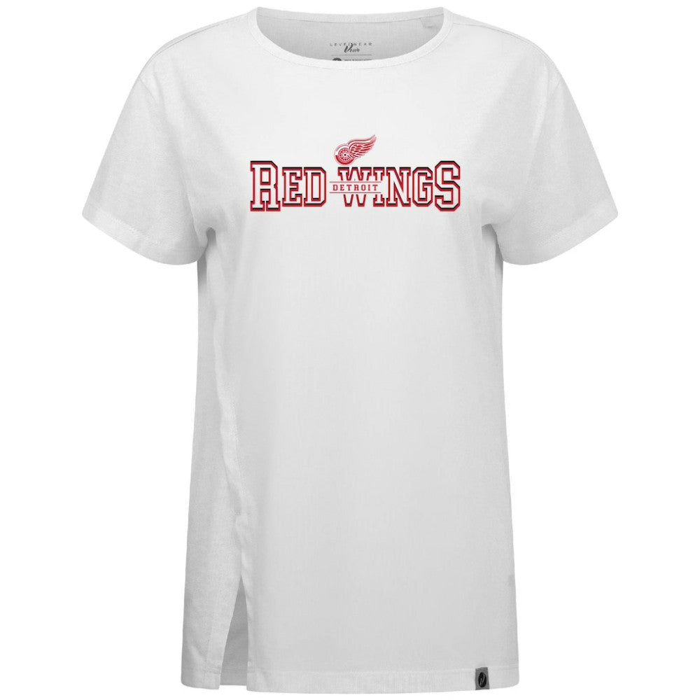 Detroit Red Wings - Levelwear Women's Influx Journey T-Shirt White