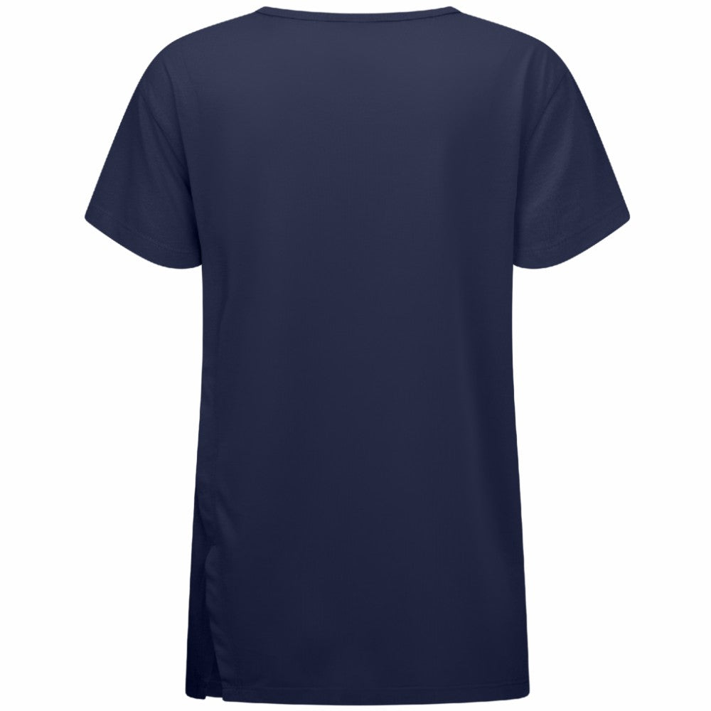 Columbus Blue Jackets - Levelwear Women's Influx Journey T-Shirt Navy