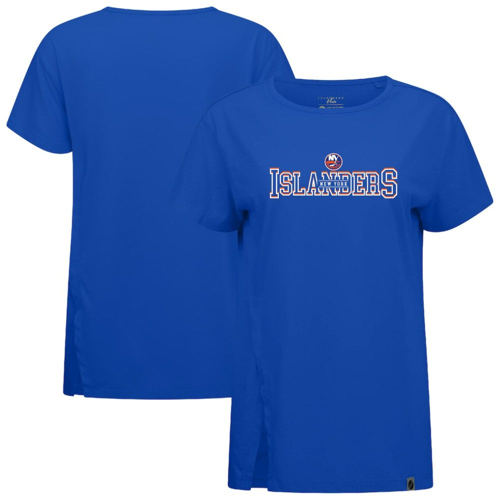 New York Islanders - Levelwear Women's Influx Journey T-Shirt Royal