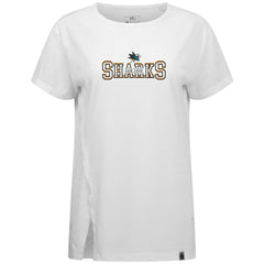 San Jose Sharks - Levelwear Women's Influx Journey T-Shirt White