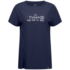 Winnipeg Jets - Levelwear Women's Influx Journey T-Shirt Navy