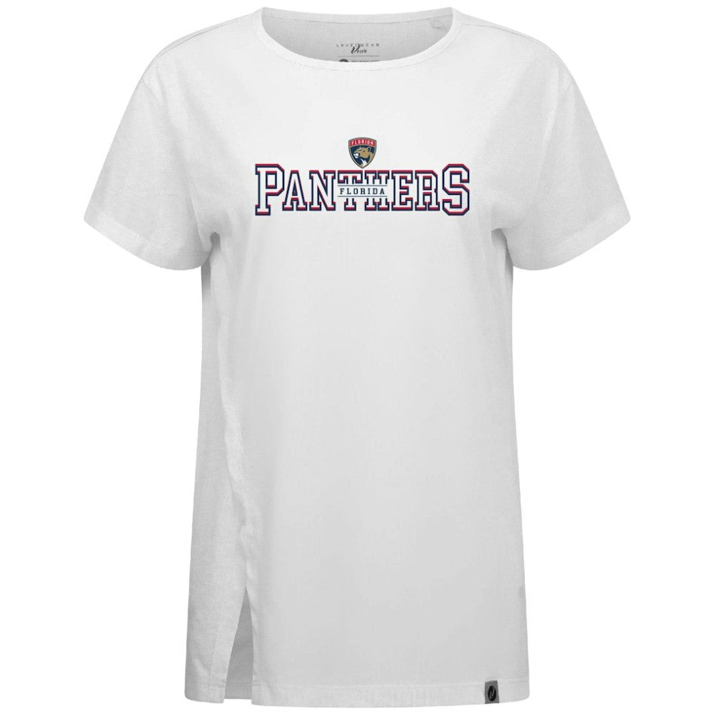 Florida Panthers - Levelwear Women's Influx Journey T-Shirt White