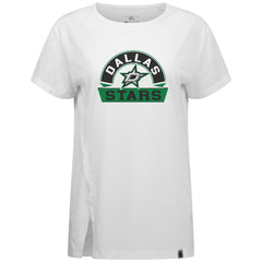Dallas Stars - Levelwear Women's Influx Banner Arch T-Shirt White