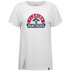 Florida Panthers - Levelwear Women's Influx Banner Arch T-Shirt White