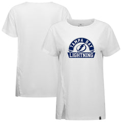Tampa Bay Lightning - Levelwear Women's Influx Banner Arch T-Shirt White