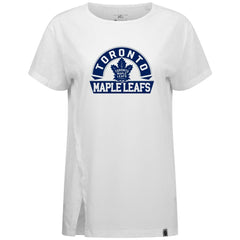 Toronto Maple Leafs - Levelwear Women's Influx Banner Arch T-Shirt White