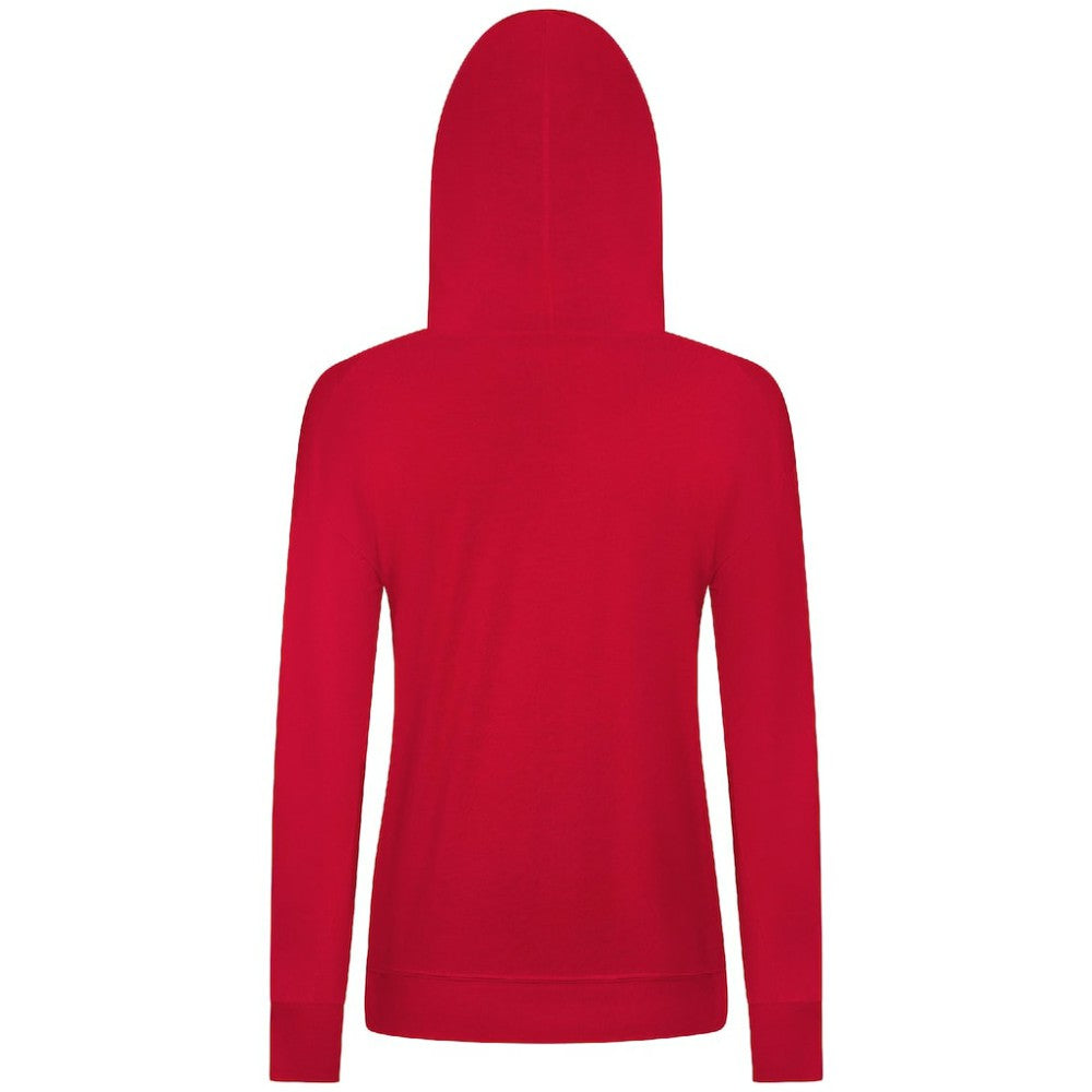 New Jersey Devils - Levelwear Women's Relay Banner Arch Pullover Hoodie Red
