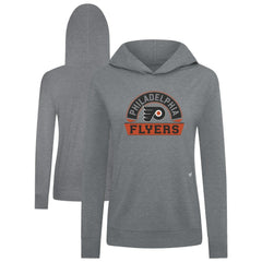 Philadelphia Flyers - Levelwear Women's Relay Banner Arch Pullover Hoodie Gray