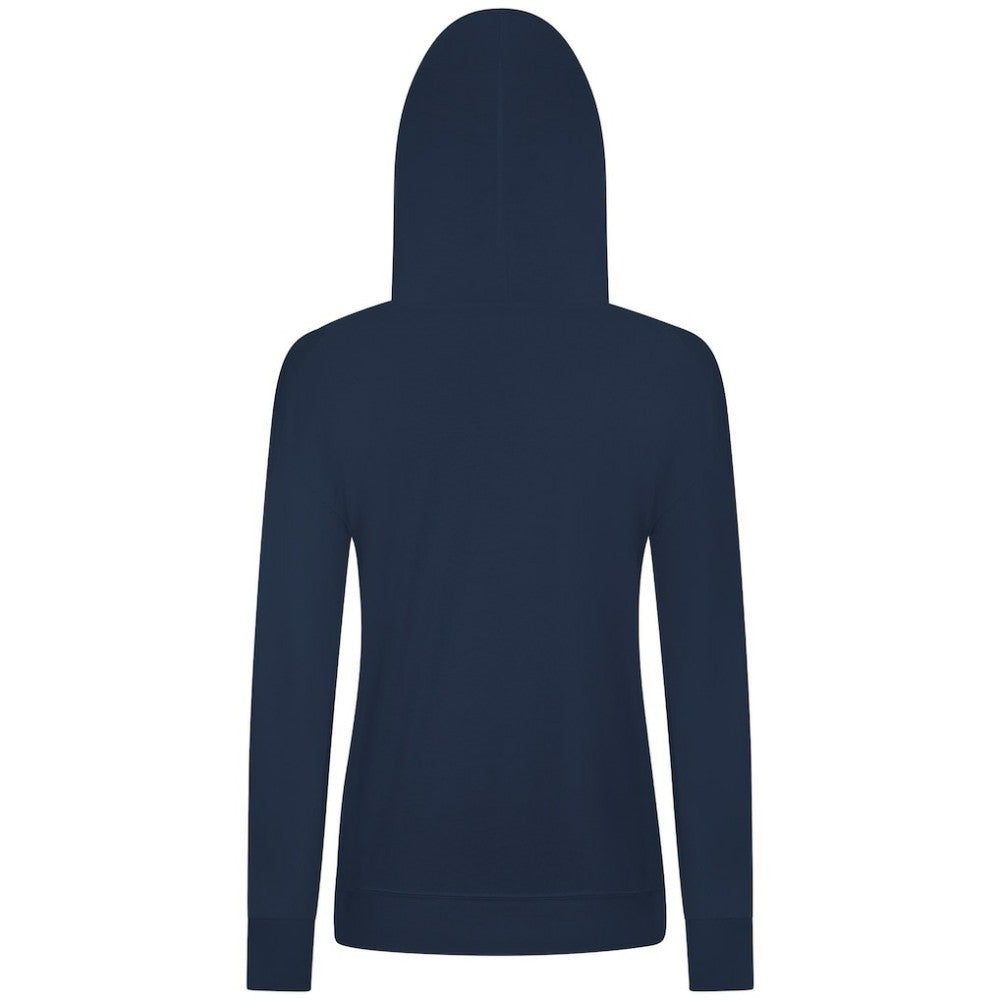 Columbus Blue Jackets - Levelwear Women's Relay Banner Arch Pullover Hoodie Navy