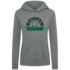 Dallas Stars - Levelwear Women's Relay Banner Arch Pullover Hoodie Gray