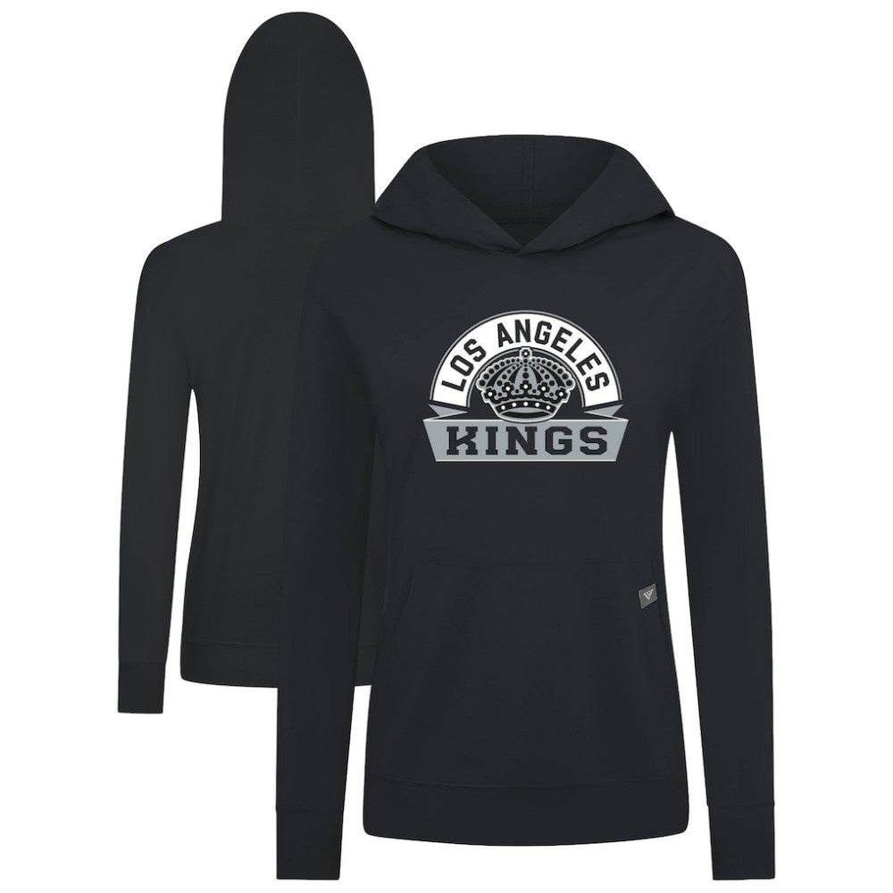 Los Angeles Kings - Levelwear Women's Relay Banner Arch Pullover Hoodie Black