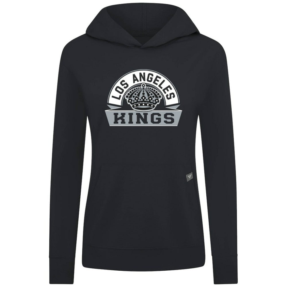 Los Angeles Kings - Levelwear Women's Relay Banner Arch Pullover Hoodie Black