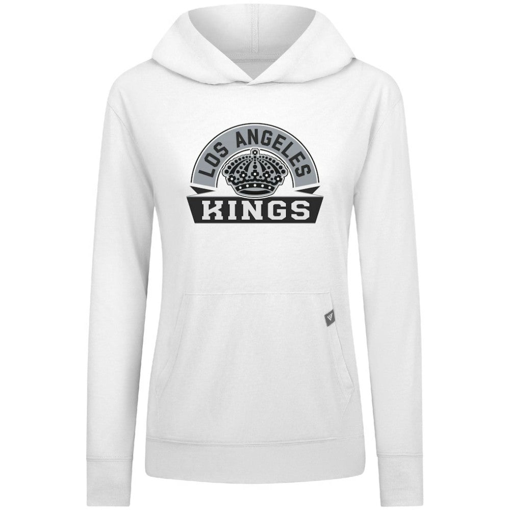 Los Angeles Kings - Levelwear Women's Relay Banner Arch Pullover Hoodie White