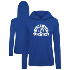 Tampa Bay Lightning - Levelwear Women's Relay Banner Arch Pullover Hoodie Royal