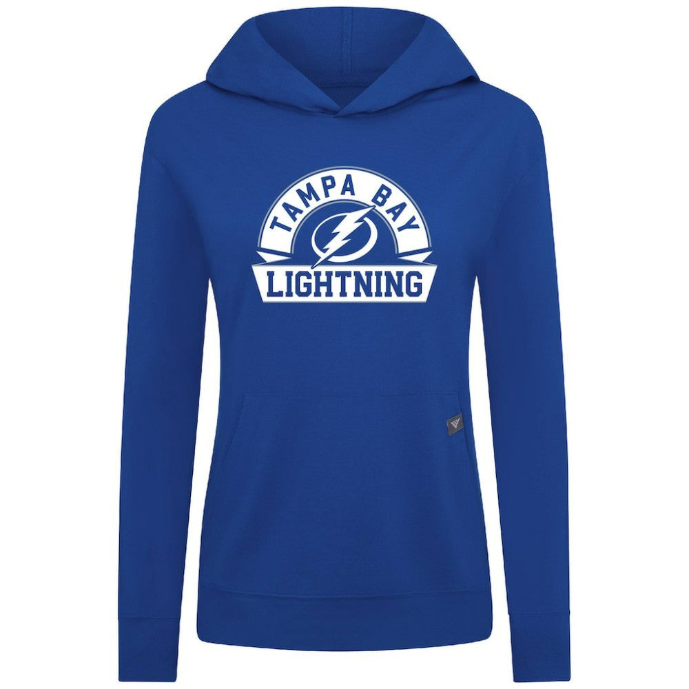 Tampa Bay Lightning - Levelwear Women's Relay Banner Arch Pullover Hoodie Royal