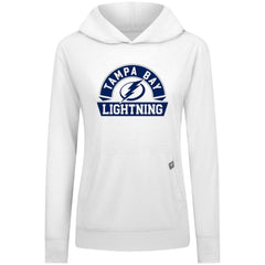 Tampa Bay Lightning - Levelwear Women's Relay Banner Arch Pullover Hoodie White
