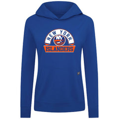 New York Islanders - Levelwear Women's Relay Banner Arch Pullover Hoodie Royal