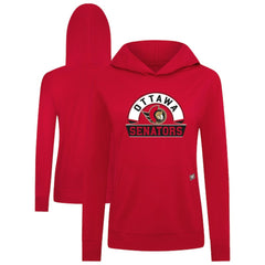 Ottawa Senators - Levelwear Women's Relay Banner Arch Pullover Hoodie Red