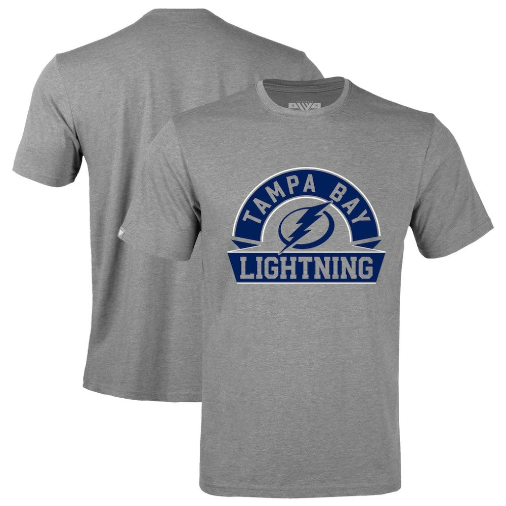Tampa Bay Lightning - Levelwear Richmond Banner Arch T-Shirt Gray
