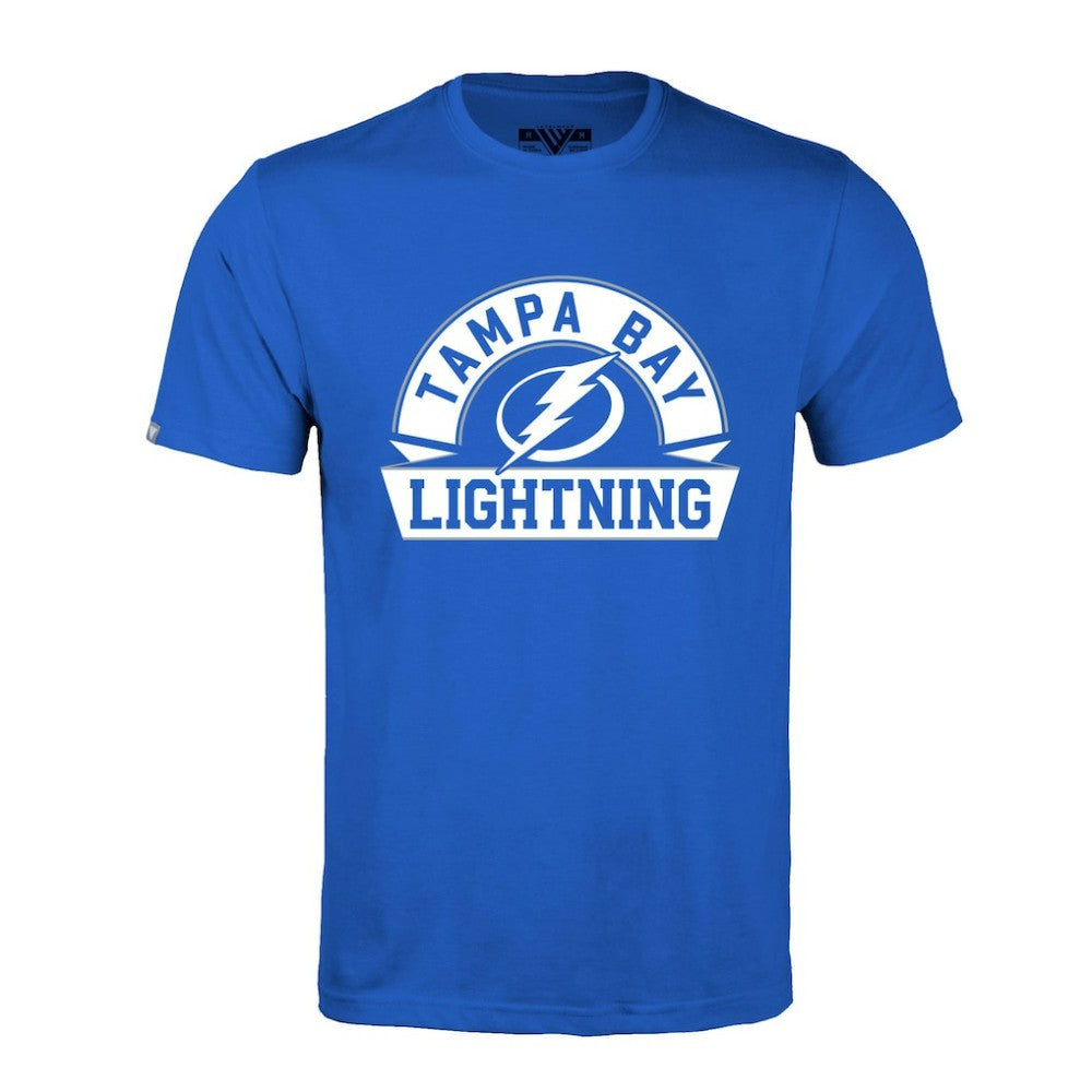 Tampa Bay Lightning - Levelwear Richmond Banner Arch T-Shirt Royal