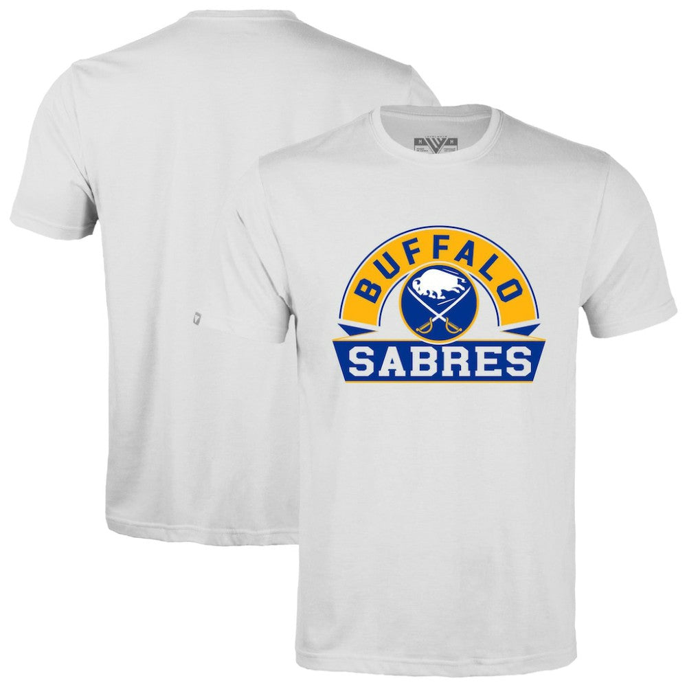 Buffalo Sabres - Levelwear Richmond Banner Arch T-Shirt White