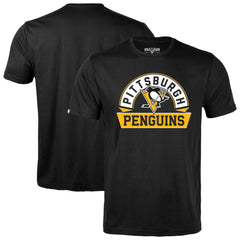 Pittsburgh Penguins Levelwear Richmond Banner Arch T-Shirt Black