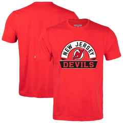 New Jersey Devils - Levelwear Richmond Banner Arch T-Shirt Red