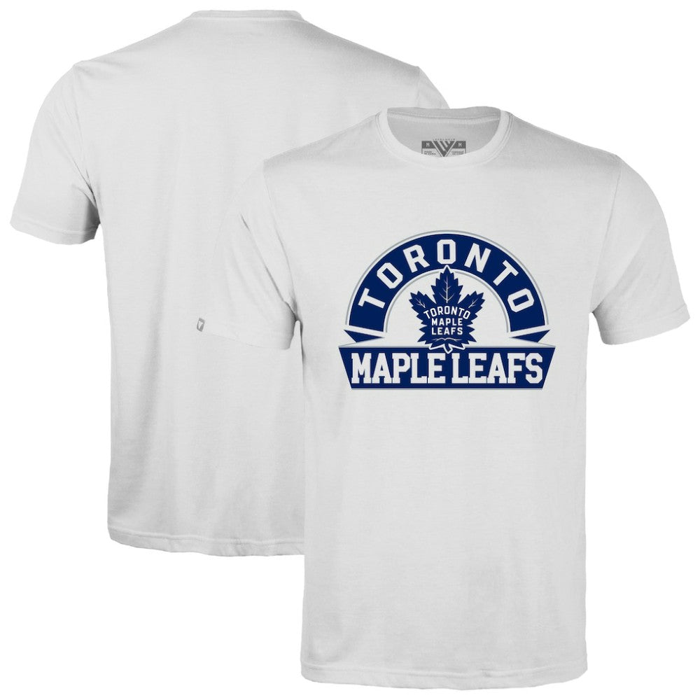 Toronto Maple Leafs - Levelwear Richmond Banner Arch T-Shirt White
